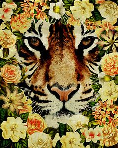 Flower Power Tiger sur Jan Keteleer