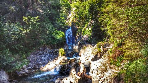 Là où l'eau coule.