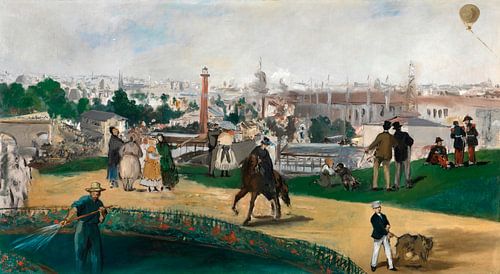 Uit de Wereldtentoonstelling van 1867 in Parijs, Édouard Manet