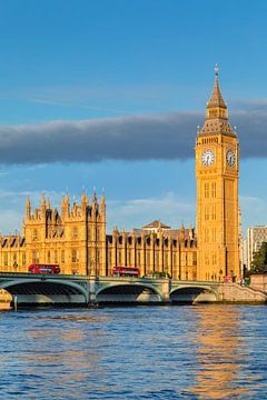 Houses of Parliament en Big Ben bij zonsopgang van Markus Lange
