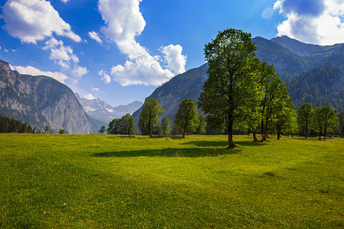 Großer Ahornboden in the Karwendel Nature Park