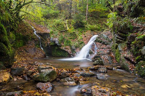 twee watervallen van de ninglinspo
