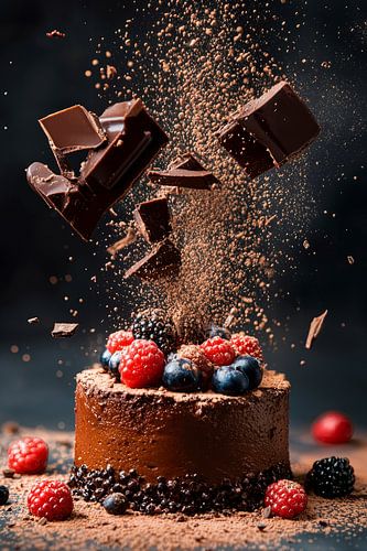 Chocolade droom van Poster Art Shop