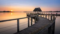 Zonsopgang bij het meer van Hemmelsdorf van Steffen Henze thumbnail