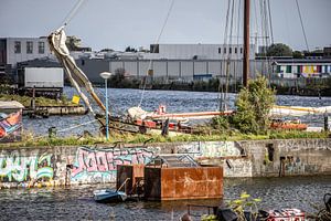 Chantier naval NDSM d'Amsterdam sur denk web