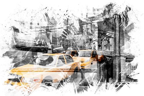 Moderne Kunst NYC Collage