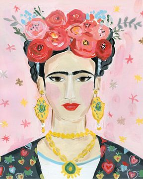 Hommage aan Frida, Farida Zaman van Wild Apple