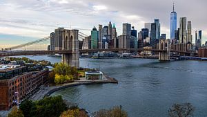 New York  Blick von der Manhattan Bridge 2