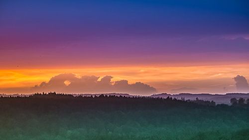 Sonnenuntergang Oberbayern