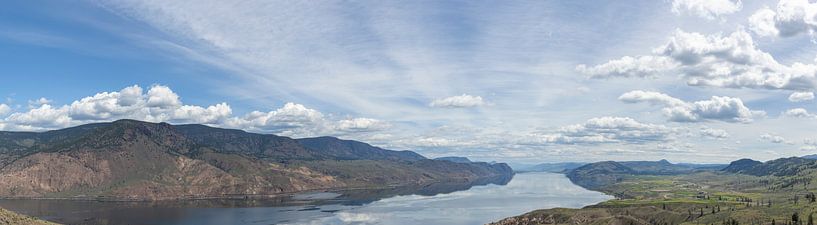 Panoramisch uitzicht over Canadees landschap van DuFrank Images