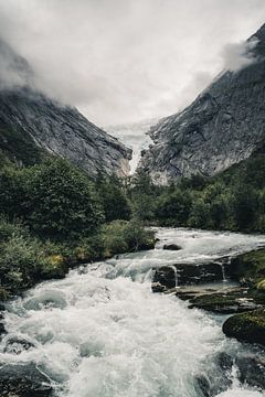 Glacier | Norvège | Jodestalbreen van Sander Spreeuwenberg