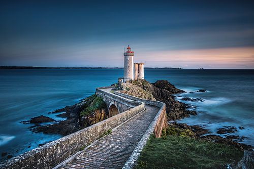 Vuurtoren van Petit Minou in Bretagne