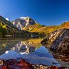 Le lac Langbath en automne sur Silvio Schoisswohl