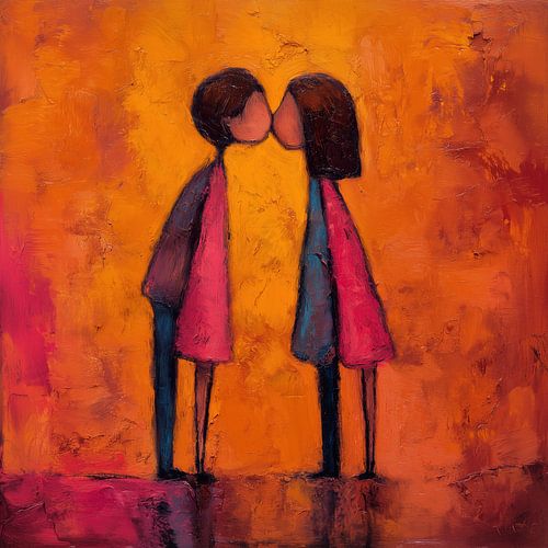 Der erste Kuss Junge und Mädchen Zusammenfassung