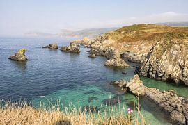Rugged rocky coast of Costa da Morte, Galicia, Spain by Peter Haastrecht, van