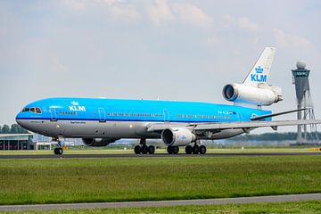 Take-off van KLM McDonnell Douglas MD-11 (PH-KCB). van Jaap van den Berg