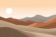 Wadi Rum Sunset van Patterns & Palettes thumbnail