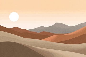 Wadi Rum Sunset by Patterns & Palettes