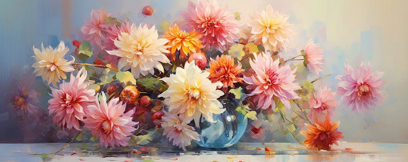 Dahlie | dahlia&#039;s von Blickfänger Gemälde