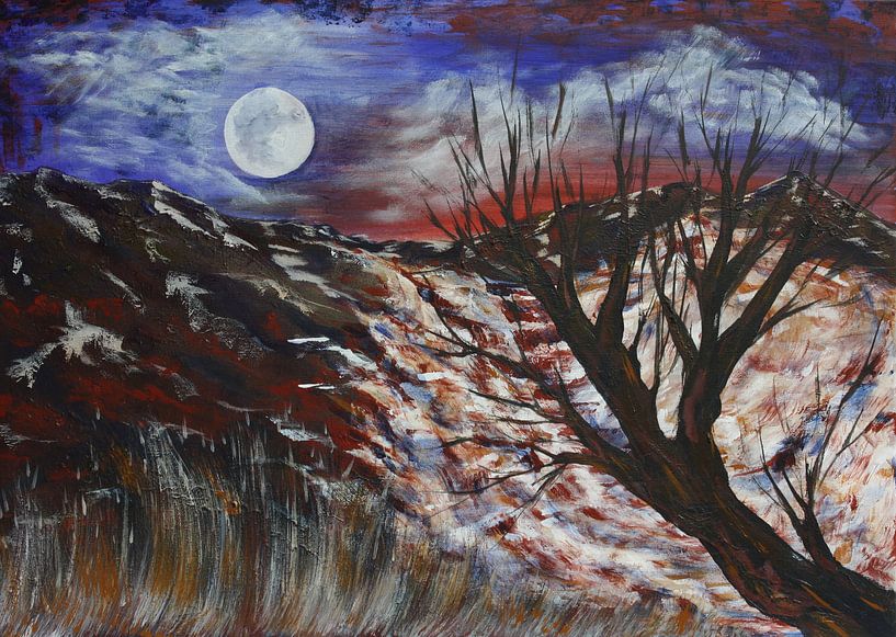 Moon over Mexico by sarah Loecker