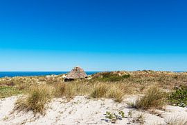Beach hut on the Baltic Sea coast in Wustrow on Fischland-Da by Rico Ködder