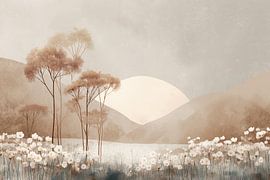 Opkomende Zon van Bianca ter Riet