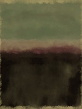 Peinture abstraite aux couleurs néon lumineuses. sur Dina Dankers