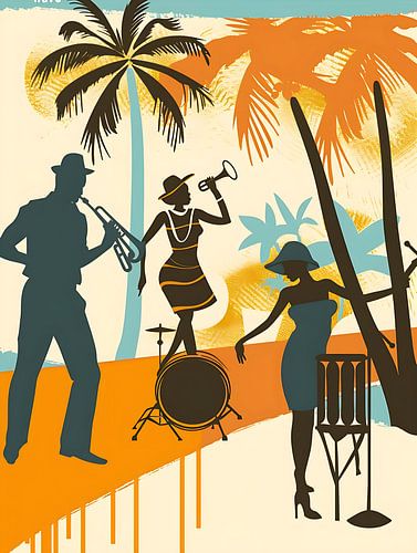 New Wave vintage & retro poster