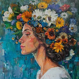 Bloemenkoningin van Esther Sigger