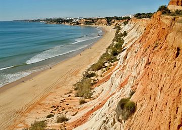 Praia Falesia près d'Albufeira sur insideportugal