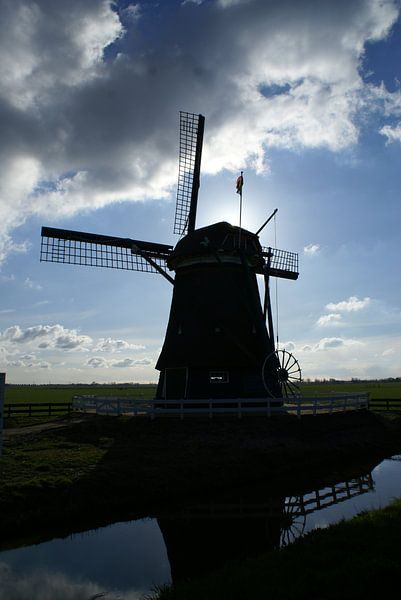 Korenmolen De Nachtegaal. van Bas Smit