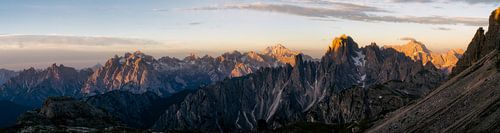 Panorama in the beautiful Dolomites