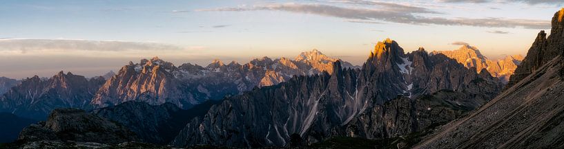 Panorama dans les magnifiques Dolomites par Roy Poots