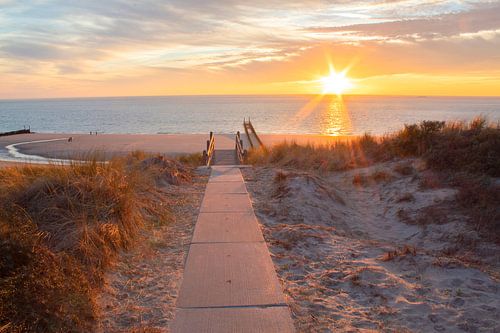 Sonnenuntergang in der Westkapelle