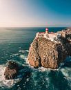 Leuchtturm von Cabo de São Vicente von Andy Troy Miniaturansicht