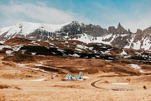Das Blaue Haus von Island von Jordy Brada