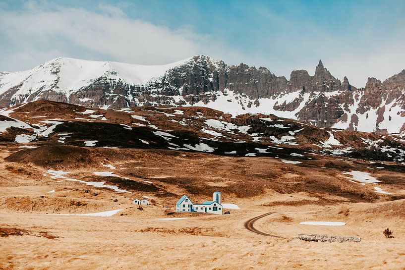 Het Blauwe Huisje van Ijsland van Jordy Brada