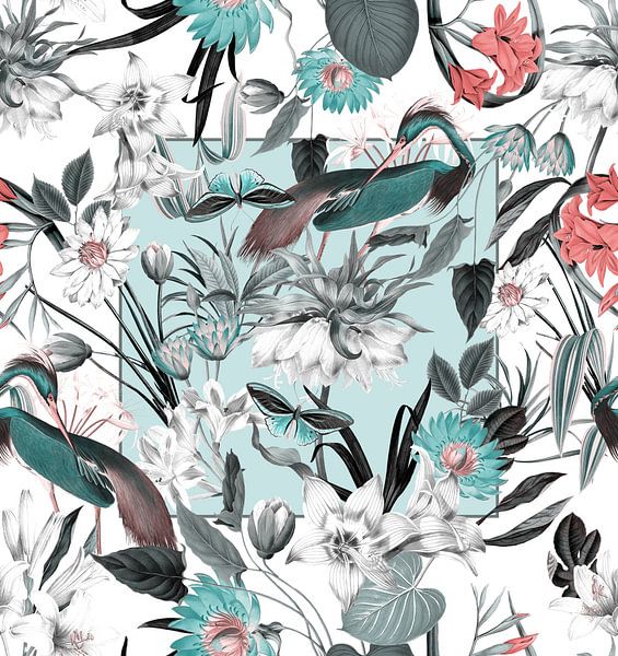 Vintage Botanical Dreamscape by Marja van den Hurk