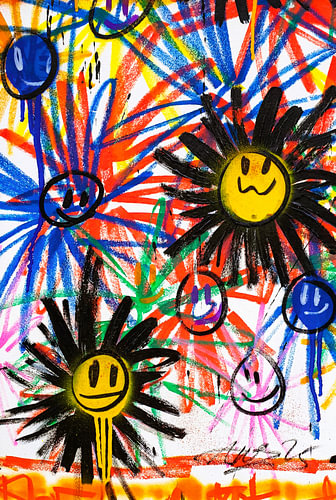 Mister Artsy Blumen-Anhänger