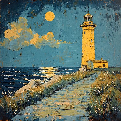 Lighthouse of sketch