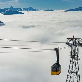 l'ancien téléphérique de la corne de brume sur Walter G. Allgöwer