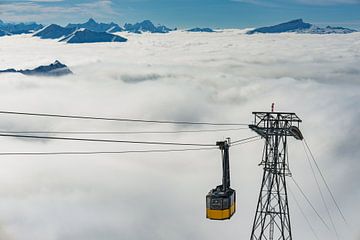 l'ancien téléphérique de la corne de brume sur Walter G. Allgöwer