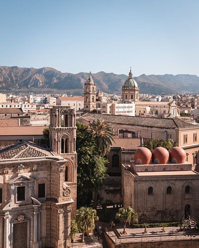 Sur les toits de Palerme