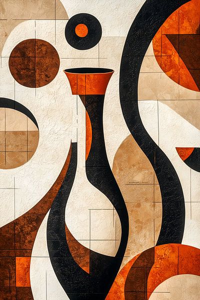 Abstracte oase van Adriana