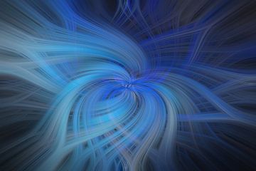 blue swirl by Bo Valentino