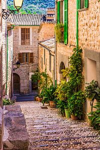 Idyllisches Dorf Fornalutx auf Mallorca, Spanien Balearische Inseln