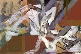 Dynamische abstracte vormen van cartissi