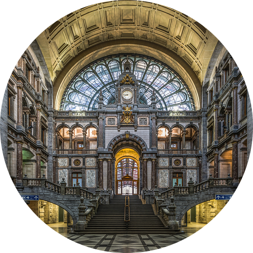 Het Centraal Station in Antwerpen