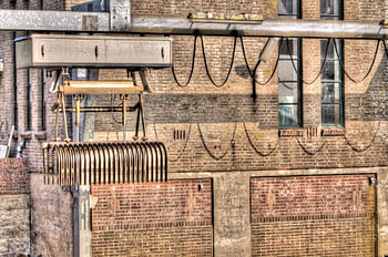 Watergemaal in hdr