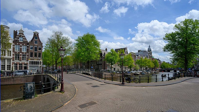 Keizersgracht in Amsterdam by Peter Bartelings